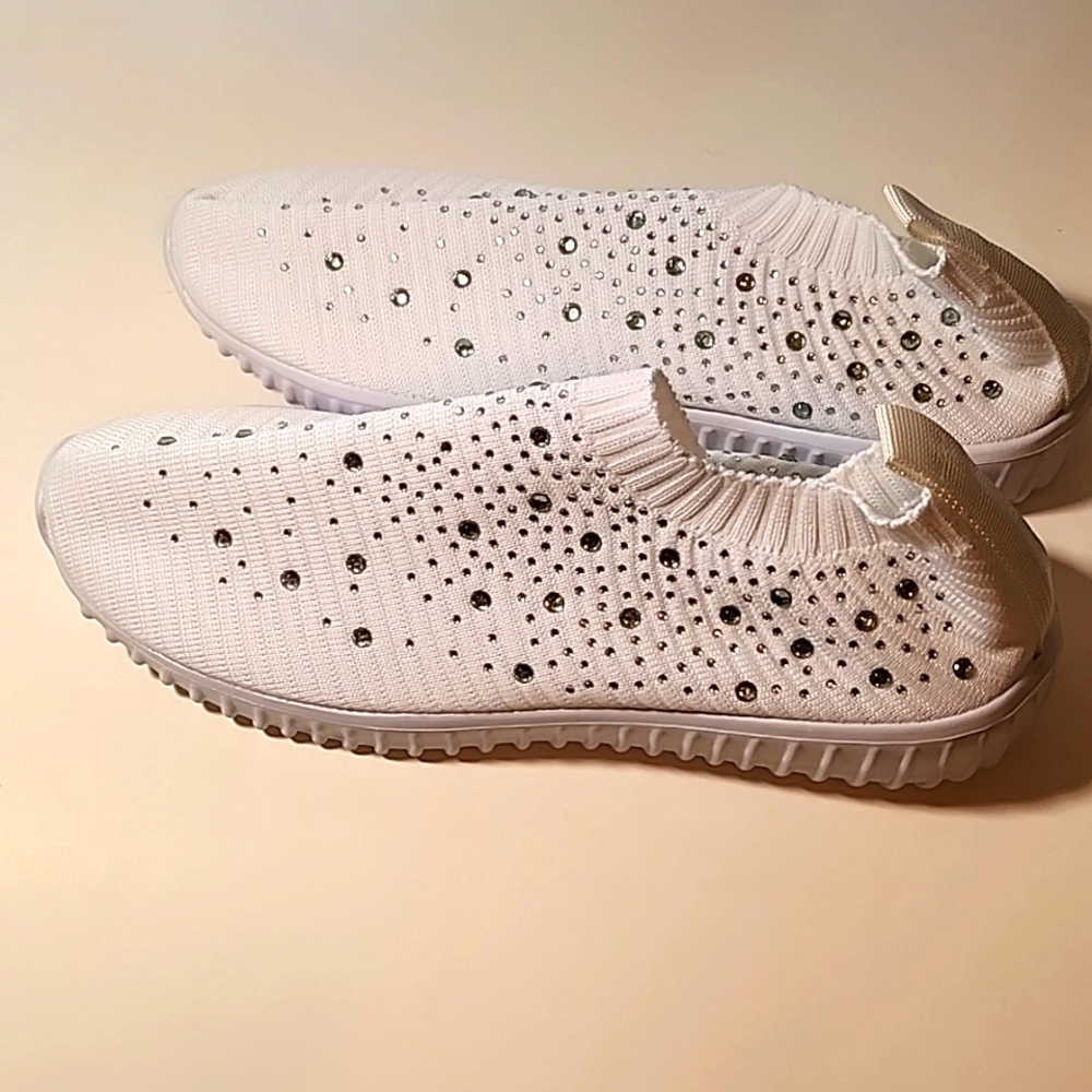 White Slip On Shoes